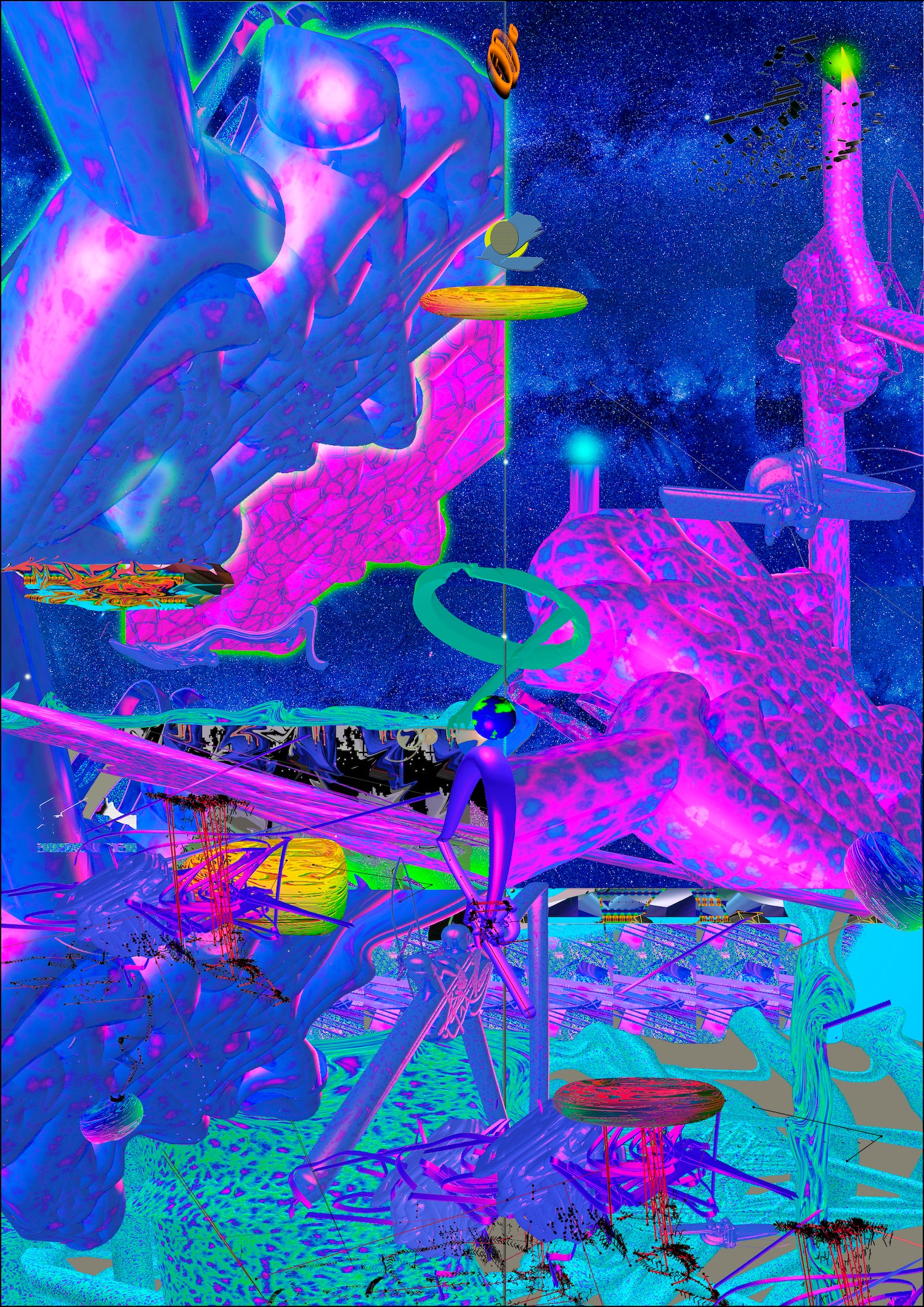 レジンアート(Ishigaki Blue・Box type・920×470) ∈Y∋
